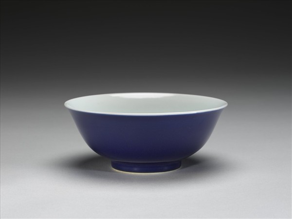 霽青白裡碗