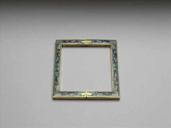 掐絲琺瑯倣圈書鎮