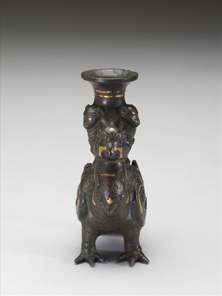 錯金銀銅天雞尊