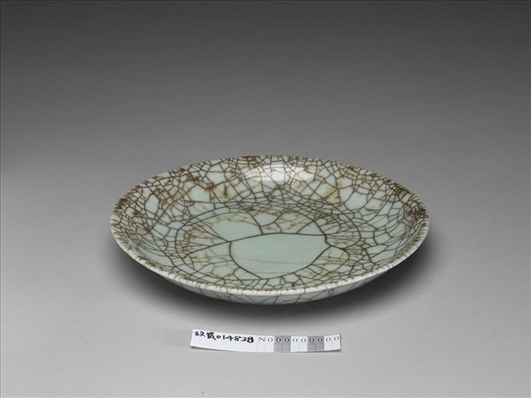 仿哥釉盤