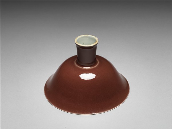 永樂欵霽紅暗龍靶盌