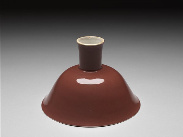 永樂欵霽紅暗龍靶盌