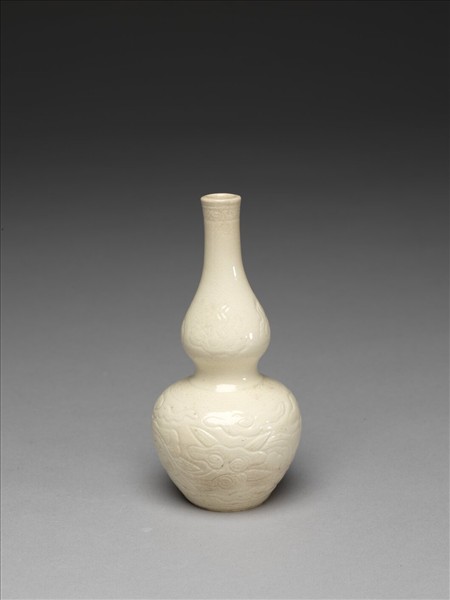白瓷葫蘆瓶