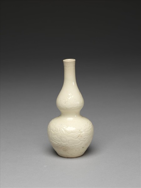 白瓷葫蘆瓶
