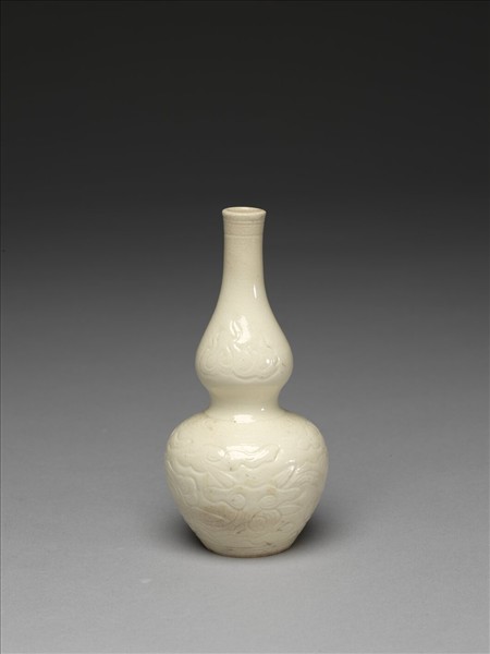 白瓷葫蘆瓶