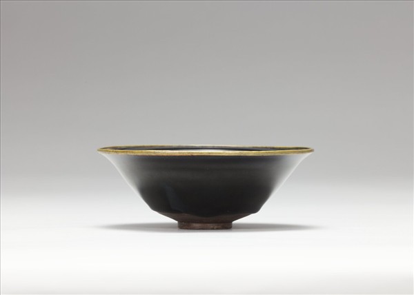 建陽窯 烏金釉碗