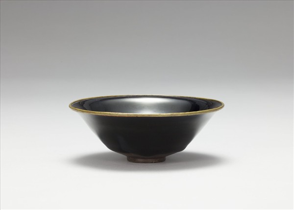 建陽窯 烏金釉碗