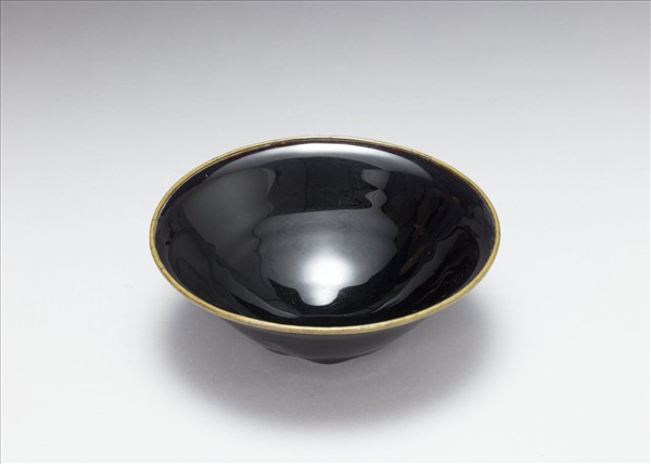 建陽窯 烏金釉碗