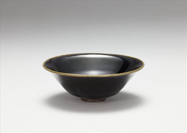 建陽窯 烏金釉碗