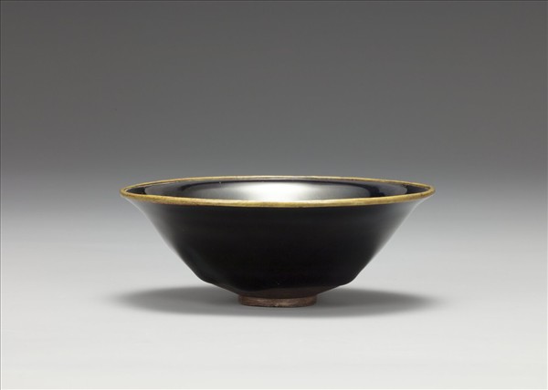 建陽窯 烏金釉碗