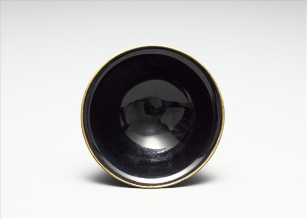 建陽窯 烏金釉碗