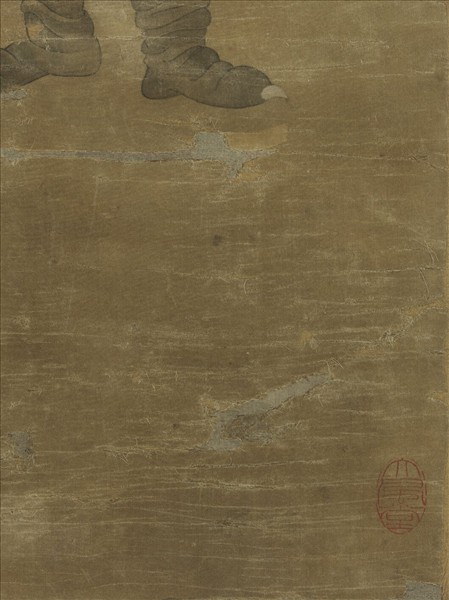 無款太上渡關圖　軸