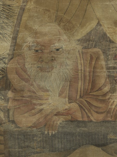 無款太上渡關圖　軸