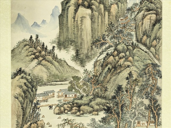 無款清暉娛景　軸