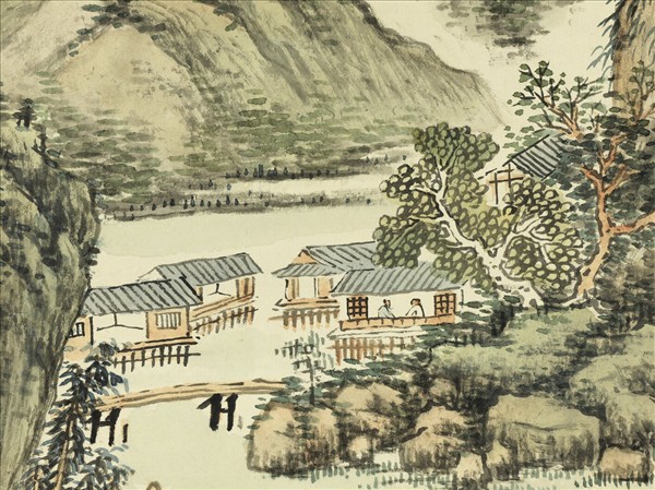 無款清暉娛景　軸