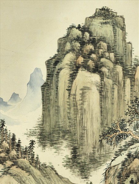 無款清暉娛景　軸