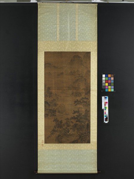 無款溪山書屋　軸