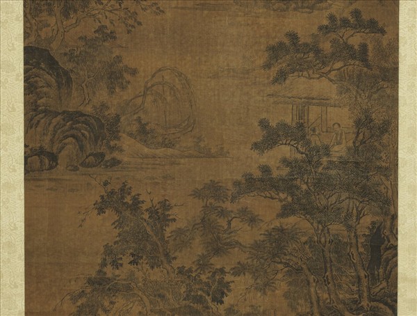 無款溪山書屋　軸