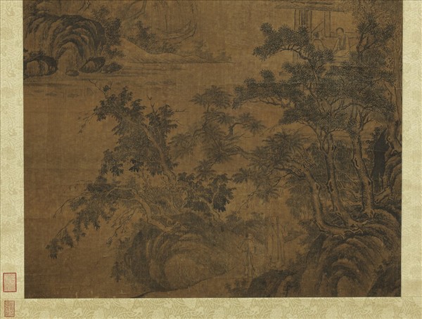 無款溪山書屋　軸