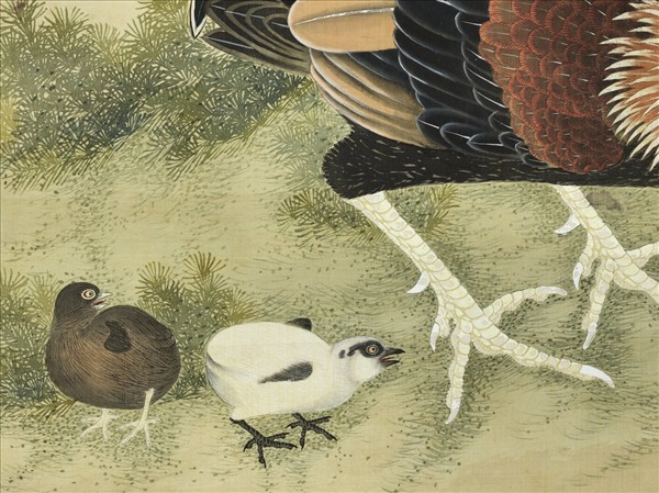 無名氏畫富貴吉慶圖　軸