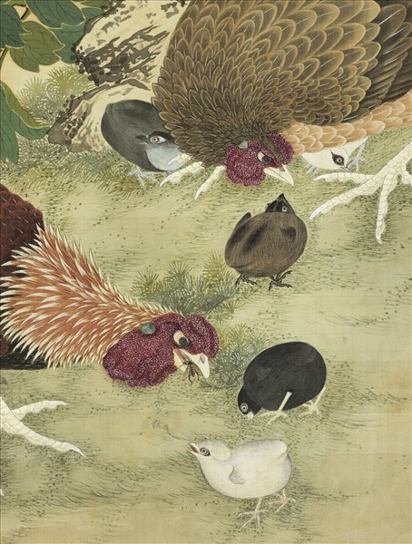 無名氏畫富貴吉慶圖　軸