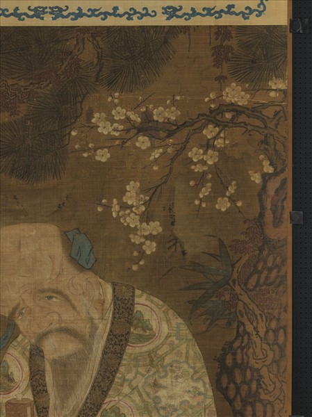 宋人畫壽星　軸