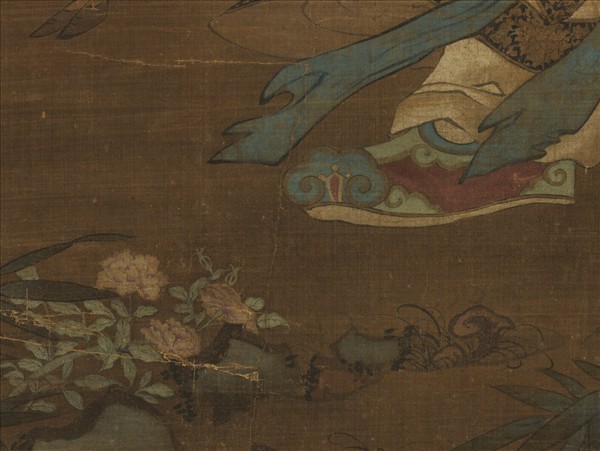 宋人畫壽星　軸