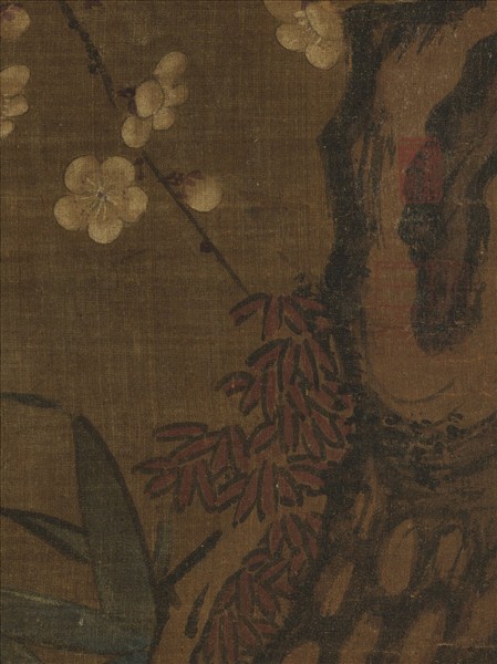 宋人畫壽星　軸