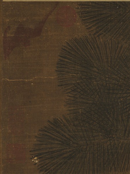 宋人畫壽星　軸