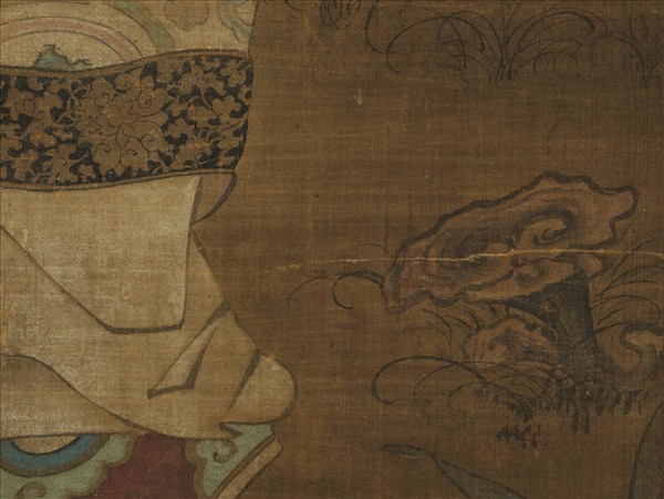 宋人畫壽星　軸