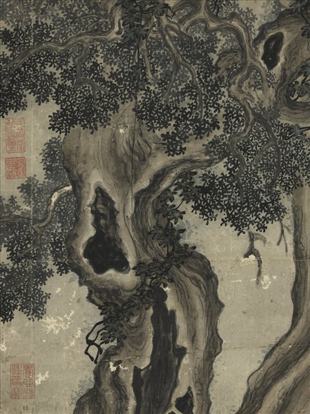 清周璕畫馬　軸