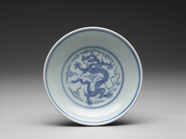 青花龍紋碟