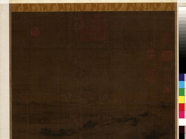 宋人捕魚圖　軸