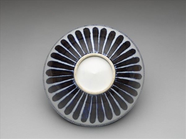 青花四季花卉紋碗