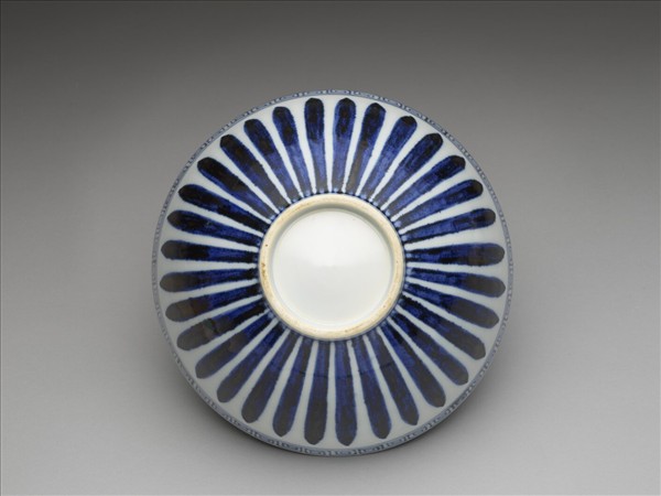 青花四季花卉紋碗