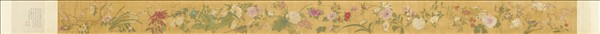 明陸治四時花卉真蹟　卷