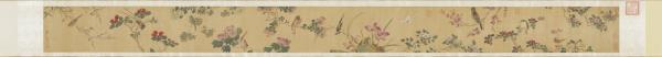 明周之冕花鳥　卷