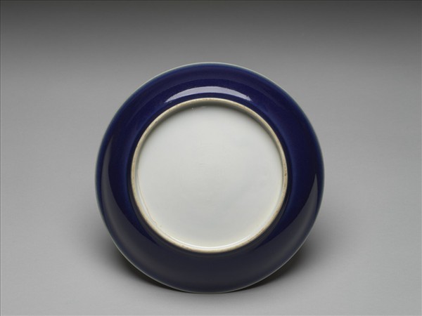 霽青釉盤