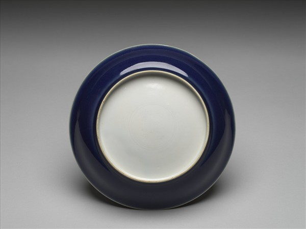 霽青釉盤