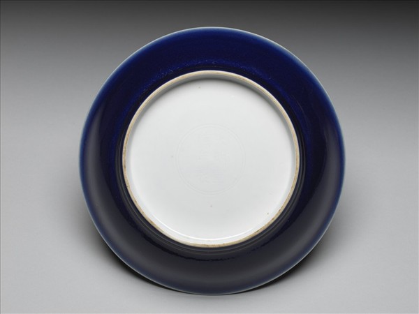 霽青釉盤