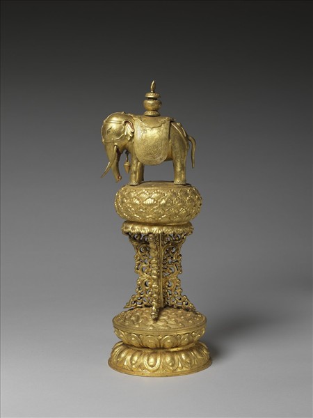 銅鍍金七政寶-寶象