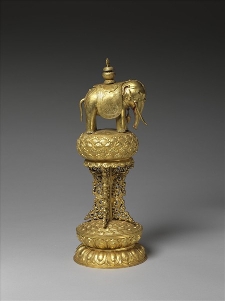 銅鍍金七政寶-寶象