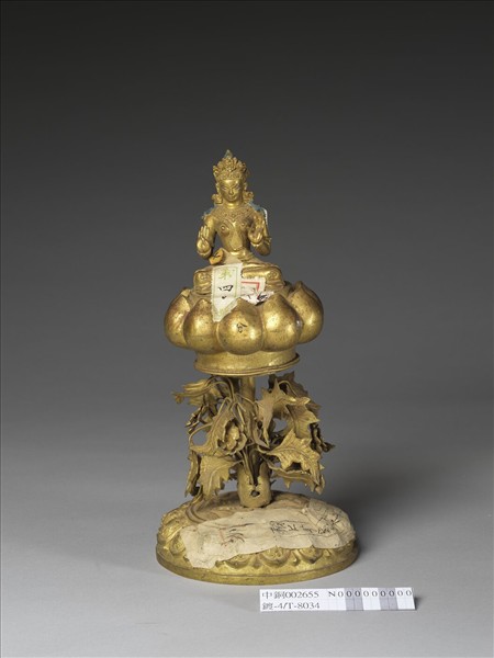 銅鍍金七政寶（玉女）