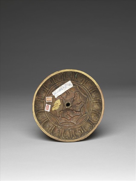 銅鍍金七政寶（玉女）