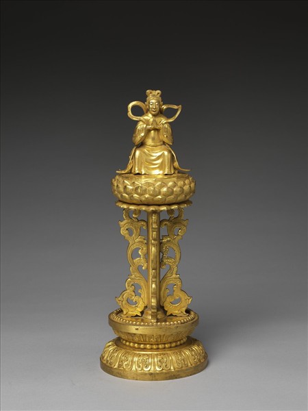 銅鍍金七政寶（玉女）