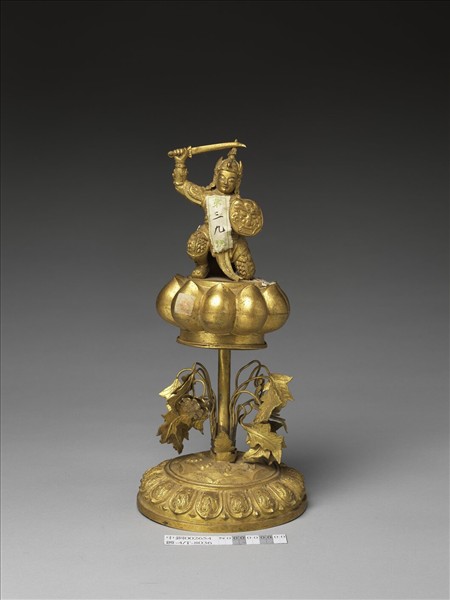 銅鍍金七政寶（武將）