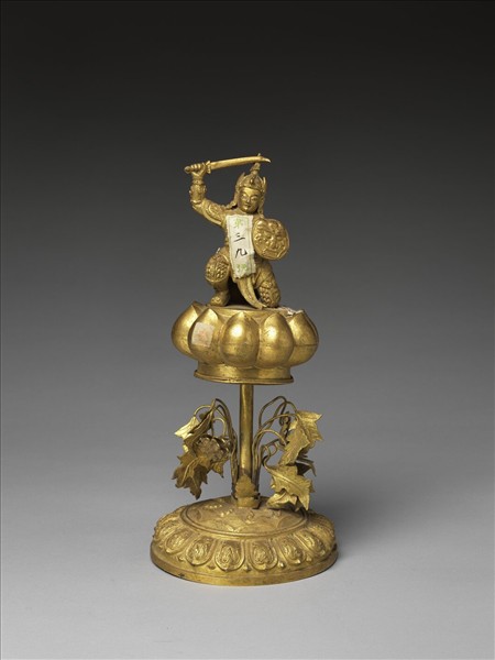 銅鍍金七政寶（武將）