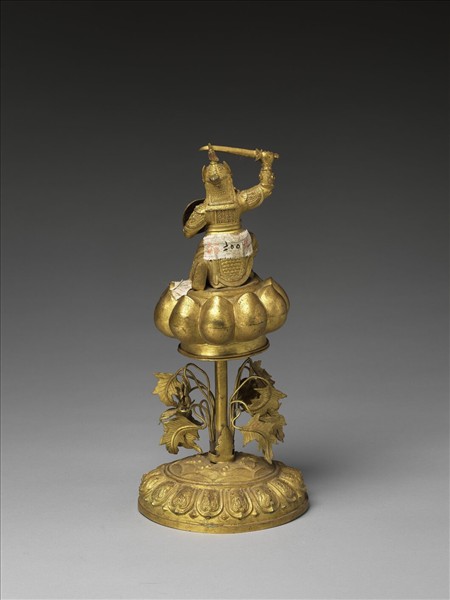 銅鍍金七政寶（武將）