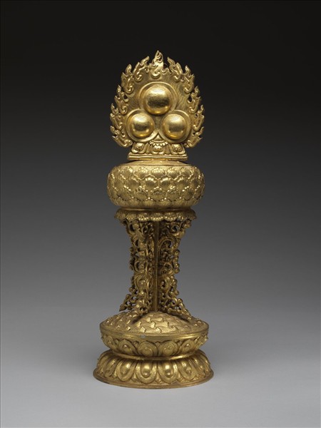 銅鍍金七政寶-寶珠