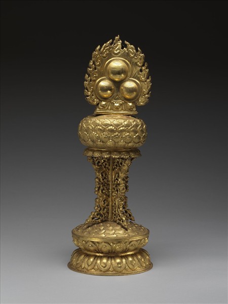 銅鍍金七政寶-寶珠